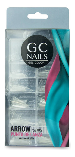  Tips Puntas De Lanza 100 Piezas Crista. Gc Nails