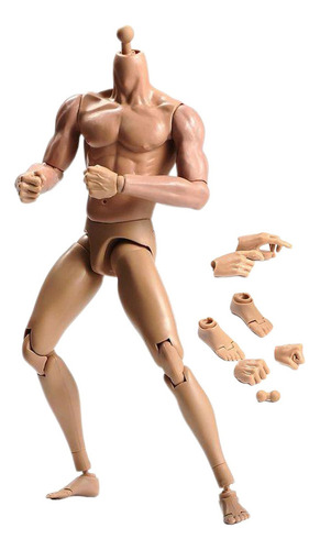 Figuras De Cuerpo Musculoso Masculino A Escala 1/6 De