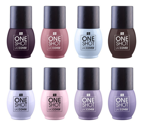 8 Pack Winter Collection One Shot Gel Polish Semipermanente