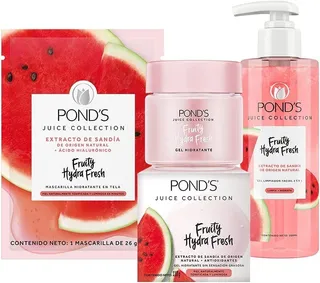 Kit Hydra Fresh Ponds Sandía Limpiador , Gel , Mascarilla