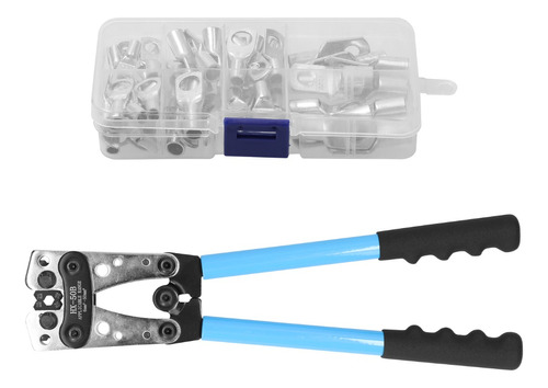 Pinza Ponchadora Hexagonal Crimpadora Manual +60 Terminales