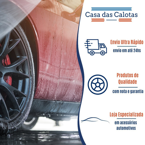 Ponteira De Escapamento Tuning Universal Preta
