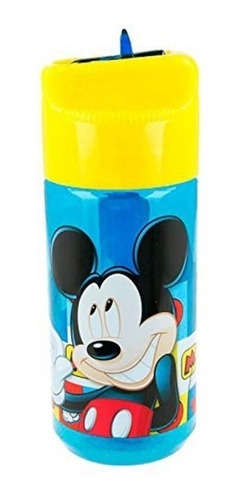 Termo Tipo Cantimplora  Transparente 400 Ml Mickey Mouse