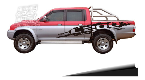 Calco Mitsubishi L200 Paint Juego