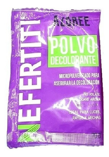  Nefertiti Azoree Polvo Decolorante Sobre 70g