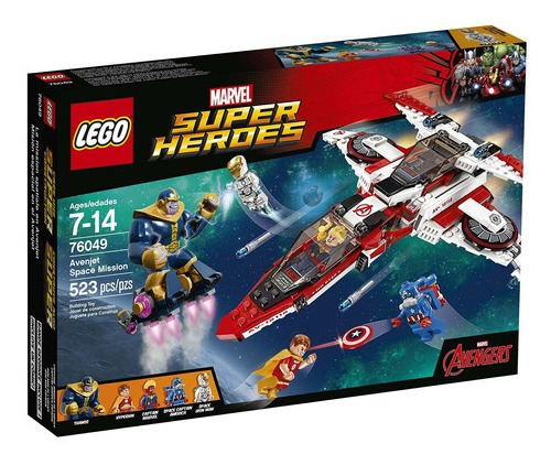 Lego Super Heroes Avenjet Space Mission 76049