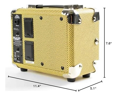 Amplificador Combinado De Tweed Amp-twd-5u