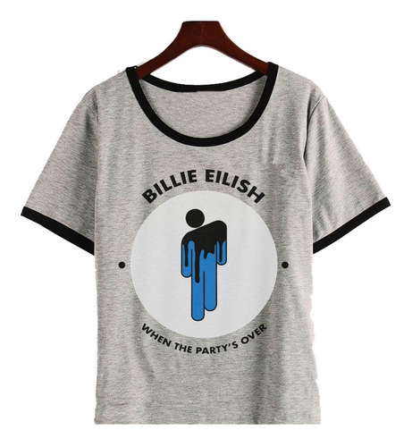 Remera Billie Eilish When The Party Over