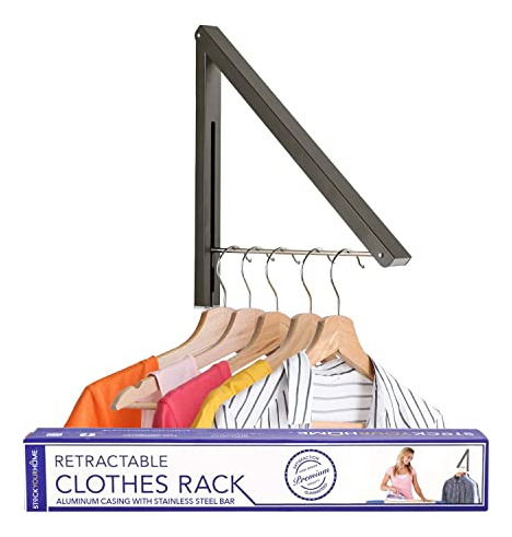 Stock Su Casa Retractable Clothes Rack, Wall Mounted Snyhl