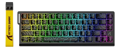 Teclado Magnético Attack Shark X68 He Fast Shooting 8 Teclado