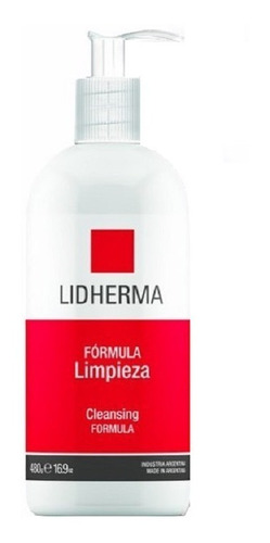 Emulsion De Limpieza X480 Grs Higiene Profunda Lidherma 
