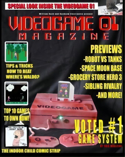 Videogame 01 Magazine, De William Hack. Editorial Createspace Independent Publishing Platform, Tapa Blanda En Inglés