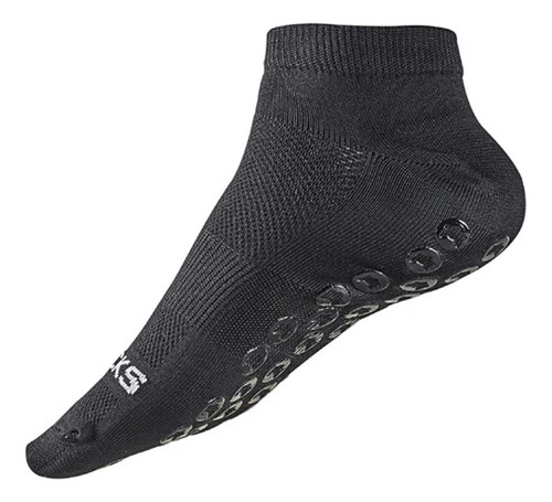 Medias Zoquetes Foxsocks Antideslizantes Clasicas Negro