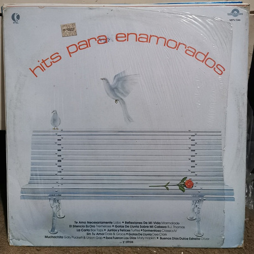 Disco Lp Hits Para Enamorados-turtles.lobo,box Tops Etc