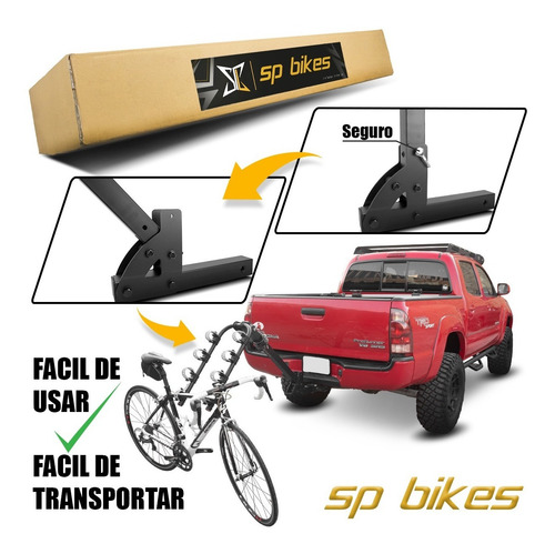 Imagen 3 de 10 de Rack Tiron Portabicicletas Sp P/4 Bicis Audi Q2