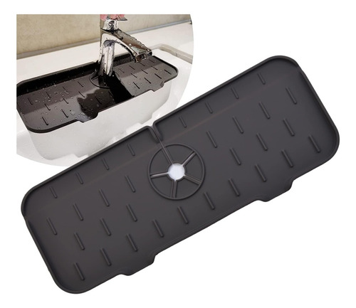 Protector De Salpicaduras En Silicona Para Grifo Baño Cocina