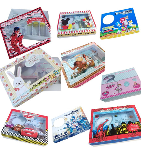 Arquivo De Corte - Combo Páscoa Kit Mini Confeiteiro 1