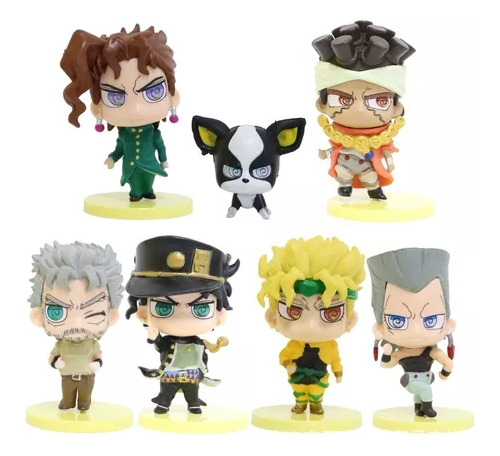 Figuras Anime La Extraña Aventura De Jojo Muñecos 