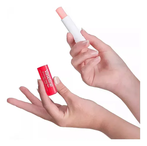 Vaseline Lip Therapy Labial Brillo Rosy Y Cocoa X2 Unds