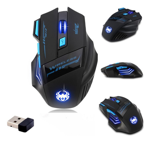 Zelotes F14 2.4 G Wireless Gaming Mouse Pc Mouse 2400 Dpi