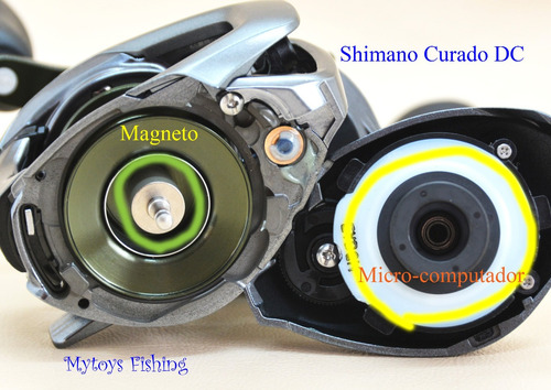 Imagem 5 de 6 de Carretilha Shimano Curado Dc 151 Xg (esquerda) * Original *