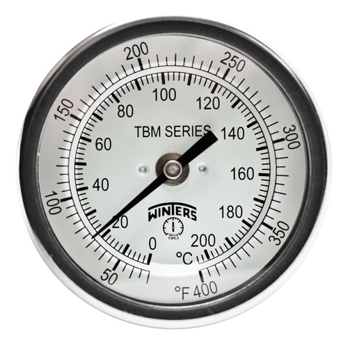 Winters Tbm Series Termometro Bimetalico De Una Sola Escala