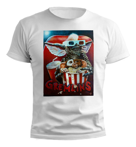 Remera Gremlins Poster  Diseño Exclusivo Hombre