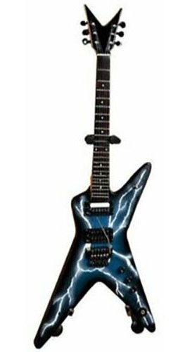 Guitarra Miniatura Dimebag Lightning Bolt Pantera Axe Heaven