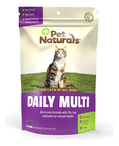 Pet Naturals Multivitaminico Diario Para Gatos Con Biotina,