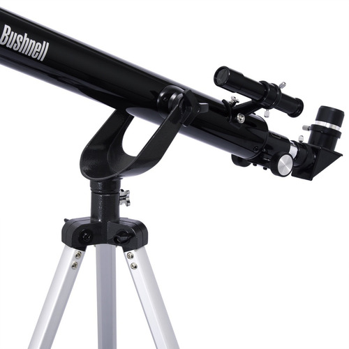 Telescopio Bushnell 600x50mm Para Principiantes Y Niños Color Negro
