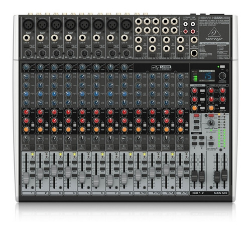 Behringer Xenyx X2222usb - Mezclador Analógico