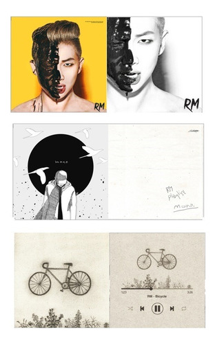 3 Discos Kim Namjoon / Rm De Bts / Mono, Rm Y Recopilacion
