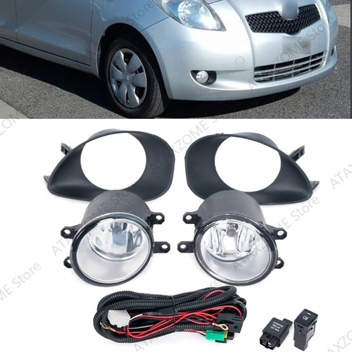 Clear Lens Foglight For Toyota Yaris Vitz 2 2006 2007