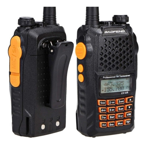 Intercomunicador Portátil Baofeng Uv6r Doble Banda Vhf Uhf