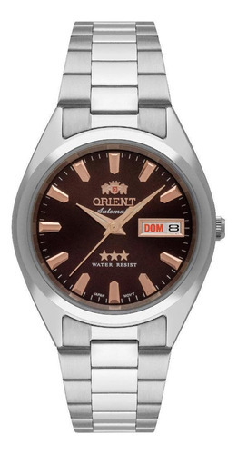 Relógio Orient Automático Masculino 469ss084f N1sx Marrom