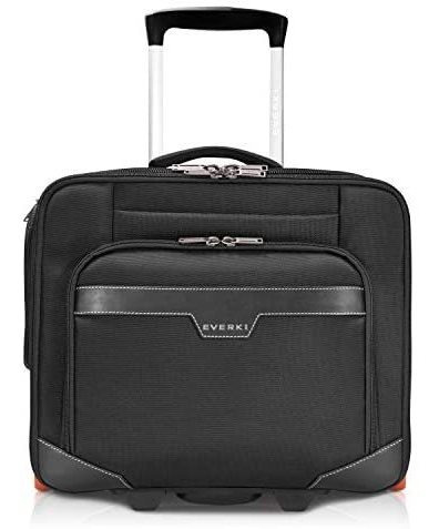 Maleta Pequeña Everki Ekb440 16'' Para Negocios -negro