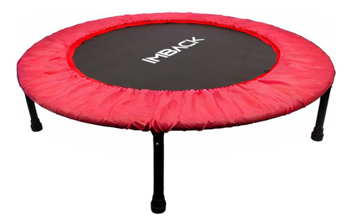 Mini Trampolin Salto Fitness Ejercicio Cama Elastica 100 Cm Color Rojo