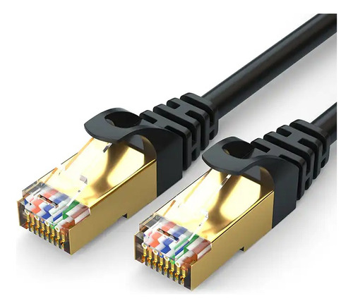 Cable Red Cat7 Rj45 2m 10gbs Blindaje Sstp 28awg Ce Rohs Fcc