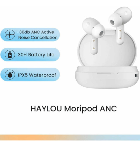 Audífonos Inalámbricos Haylou Moripods Anc
