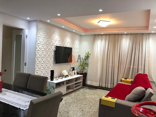 Imagem 1 de 8 de Apartamento Com 3 Dormitórios À Venda, 72 M² Por R$ 445.000,00 - Chácara Califórnia - São Paulo/sp - Av6698
