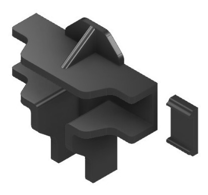 Imagen 9 de 10 de Escuadra Guía T Para El Armado De Muebles Placa 18mm