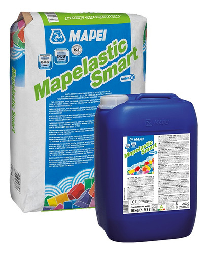 Mapelastic Smart 30 Kg Mortero Impermeabilizant Kit Mapei Mm
