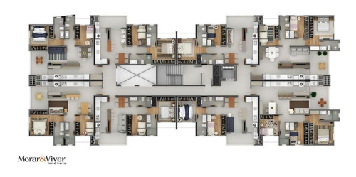 Imagem 14 de 15 de Apartamento Para Venda Em Curitiba, Água Verde, 2 Dormitórios, 1 Suíte, 2 Banheiros, 2 Vagas - Ctb22081_1-2425990