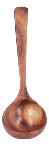 Cucharón De Madera Con Mango Largo Para Servir Sopa, Cocina