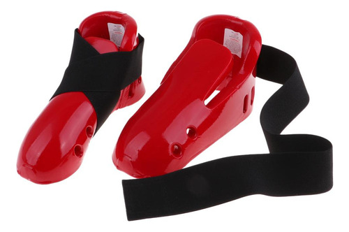 Taekwondo Foot Guard For Boys And Red S