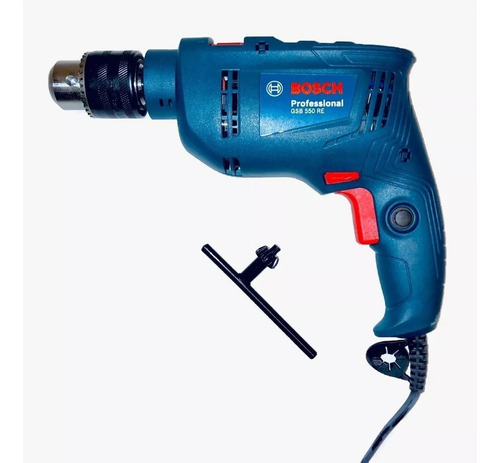 Taladro Bosch Percutor Gsb 550 Re Std 550w 220v 3100 Rpm