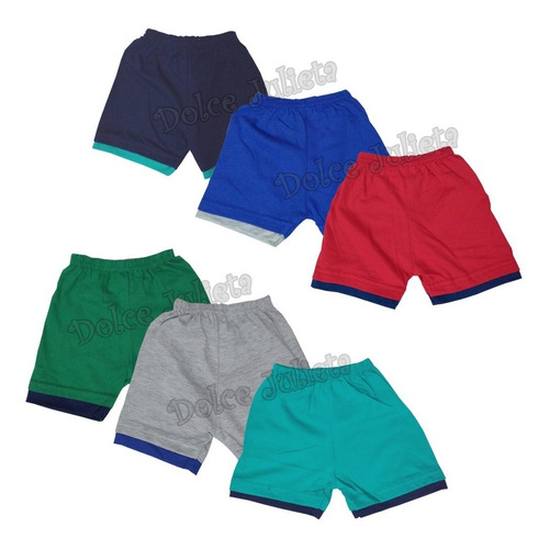 Pack X 3 Conjunto Bebe Niños Remera + Short H/5 Años Verano