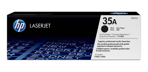 Toner Hp 35a Negro Laserjet Original Cb435a