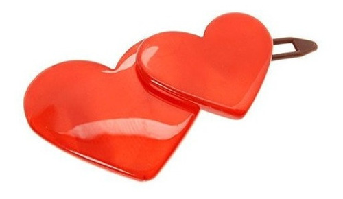 Francia Luxe Doble Corazon Tige De Plastico Pasador De Bou