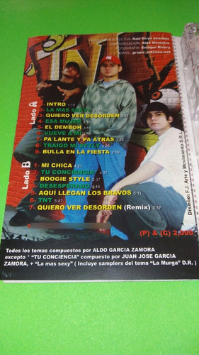 Cassette Tnt Quiero Ver Desorden Con Ineditas (Usado)